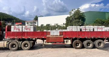 孝感 芝麻灰花岗岩地铺石出货日常