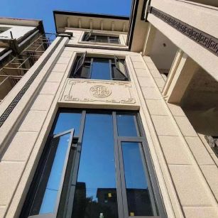 孝感 黄金麻荔枝面别墅外墙干挂效果展示