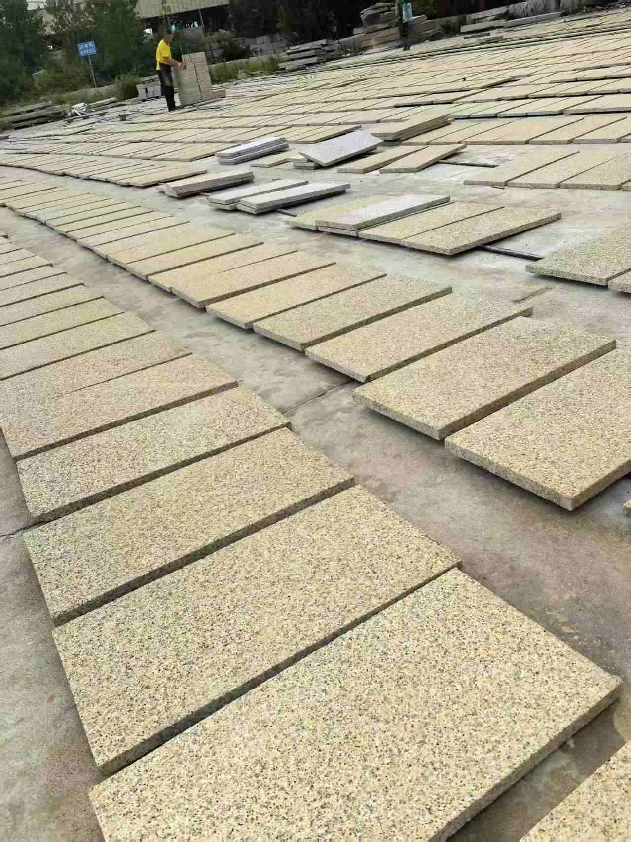 孝感 黄金麻荔枝地铺石面排板