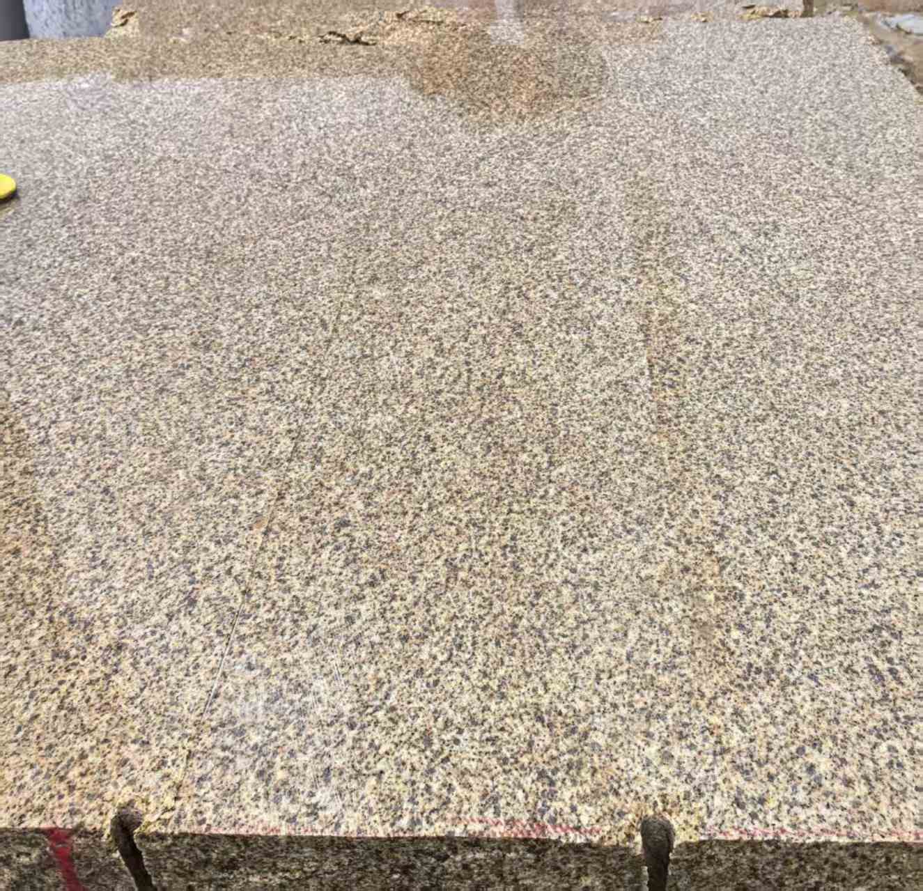 孝感 黄金麻花岗岩石材方料