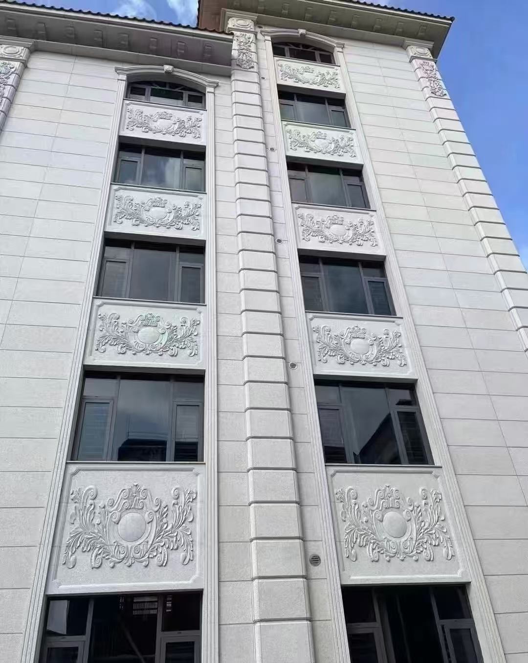 孝感 白麻荔枝面花岗岩别墅外墙干挂