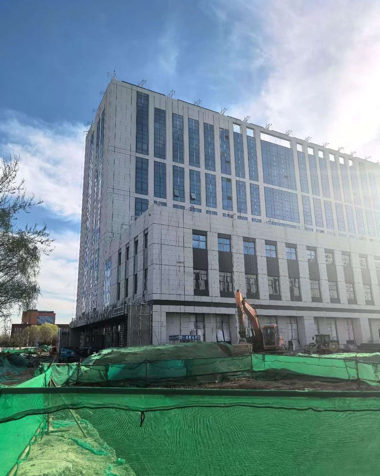 孝感 白麻花岗岩石材外墙干挂